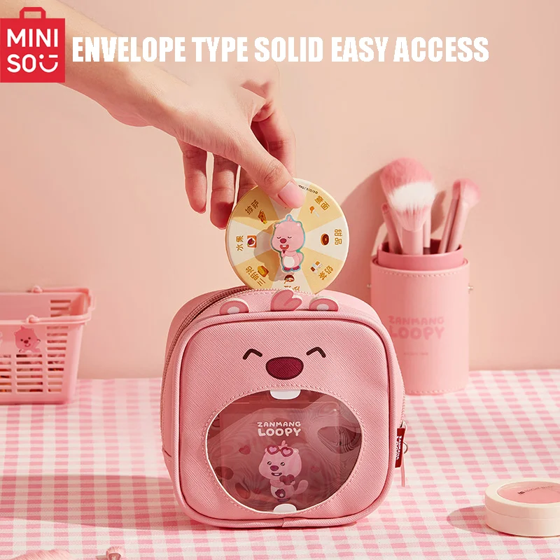 Genuine Products Miniso Loopy Series Window Storage Bag Plush Cute Storage Pendant Pink Is A Cute Girly Heart Birthday Gift