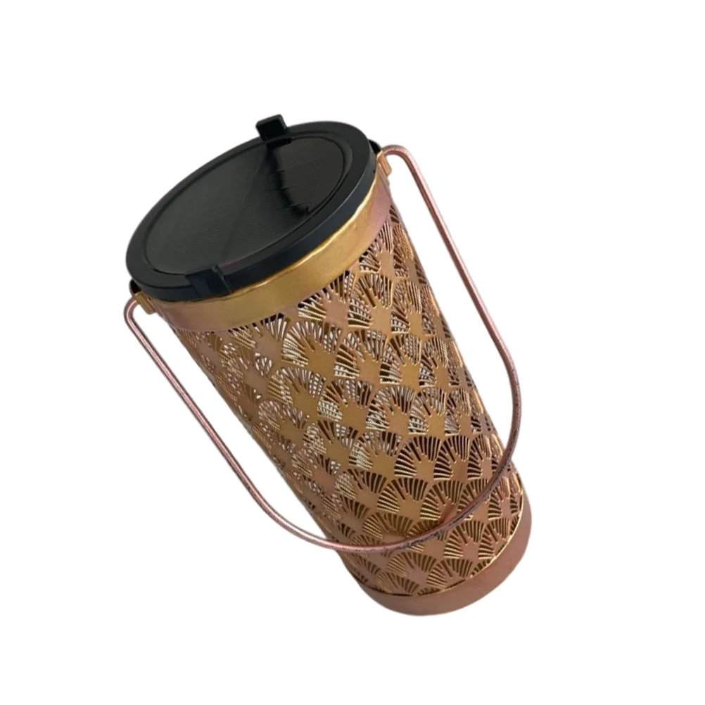 

Light Power Lights for Outdoors Lantern Hanging Lamp Decor Metal Pendant Wrought Iron Craft Garden