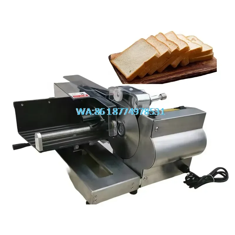 Wmwmnu Desk Bread Slicer Toast Cutter Loaf Slicing Hamburger Sandwich Bread Toast Slicing for Bakery