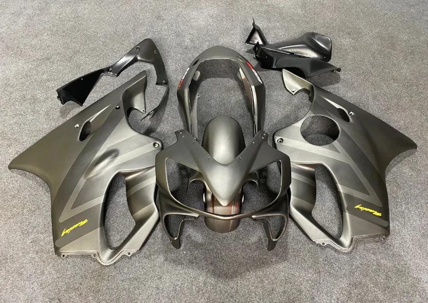 4Gifts New ABS Motorcycle Fairings Kit Fit For HONDA CBR600 F4i 2004 2005 2006 2007 04 05 06 07 Bodywork Set Custom Grey