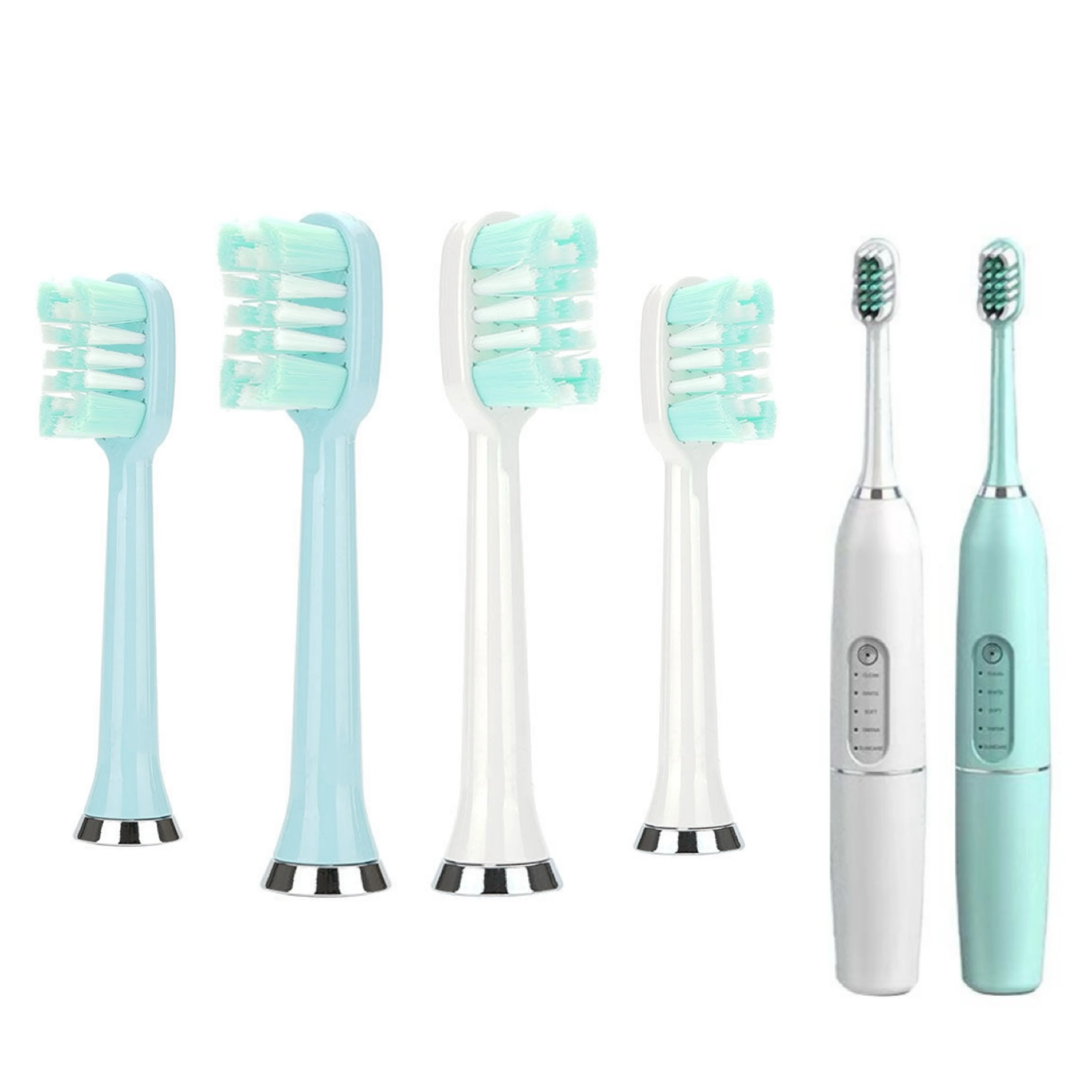 

Сменные насадки для электрических зубных щеток M07 для электрической зубной щетки звука M07/M08/M07B/702/722, 4/8/16 шт.