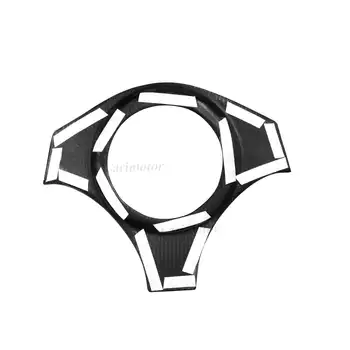 Do Mitsubishi Lancer Evolution EVO 7 8 9 Pokrowiec na kierownicę z prawdziwego włókna węglowego 10 best sales evo 8 włókno węglowe - №7