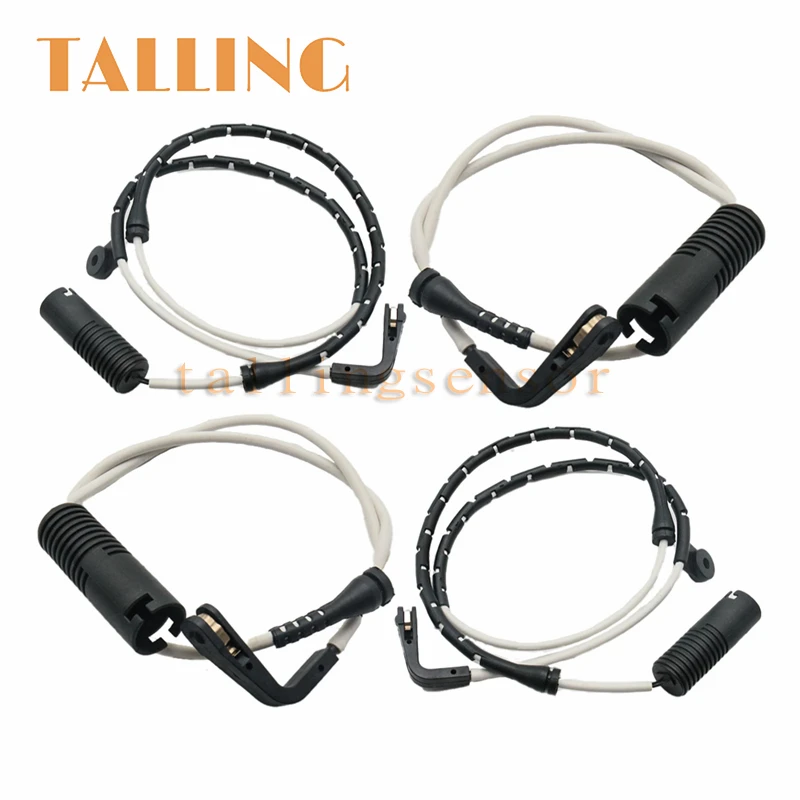 4PCS 34351163066 Front Rear Brake Pad Wear Sensor For BMW 5 Series 525i 528i 530i 540i M5 34352229018 Car Accessories