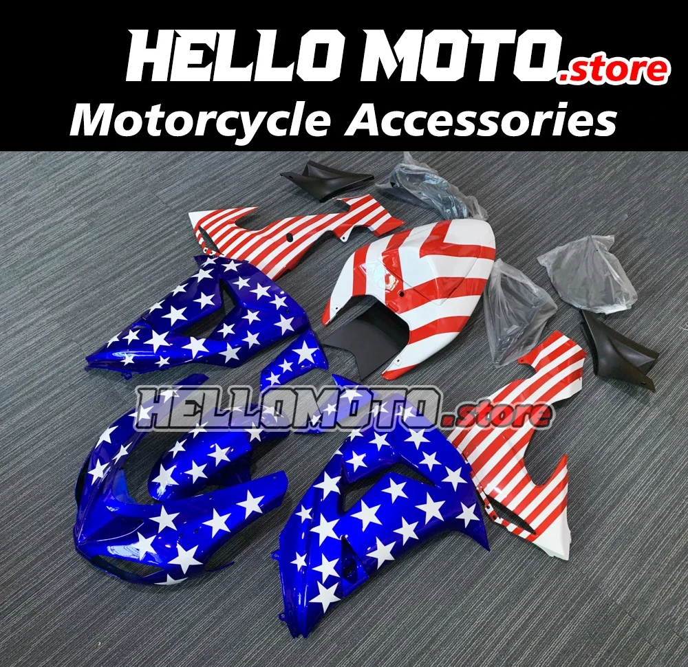New ABS Injection Molding Fairings Kits Fit For ZX-10R ZX10R 2006 2007 Bodywork Set Motorcycle Accessories