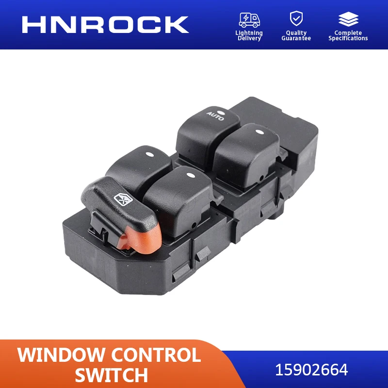 NEW HNROCK 15902664 Suitable for 07-12 Chevrolet Malibu car parts power window lift switch, high quality, 1 piece