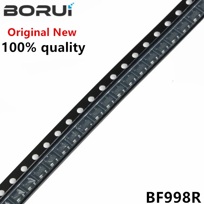 Transistor MOS FET SOT143 BF998 SOT-143 SOT SMD, nuevo, 10 unidades