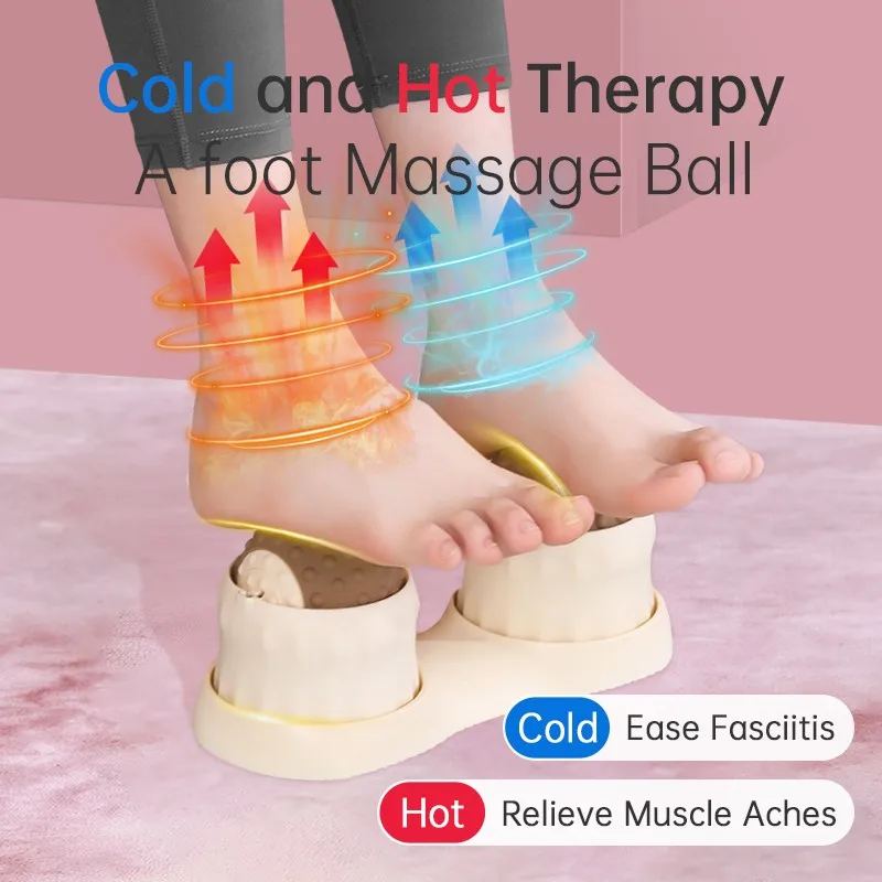 Impacco freddo massaggiatore plantare impacco caldo massaggio Yoga massaggio mani e piedi rilassamento Yoga Meridian Health Fascia Ball