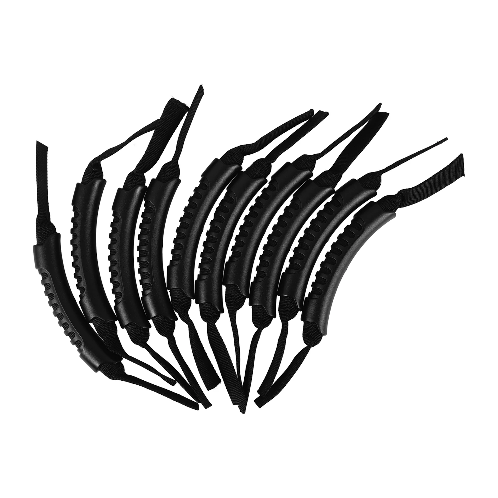 

10pcs Black 13 Inch Kayak H Accessories Soft Gel Material Inflatable Boat Supplies Wear Resistant Durable Ergonomic Non Slip