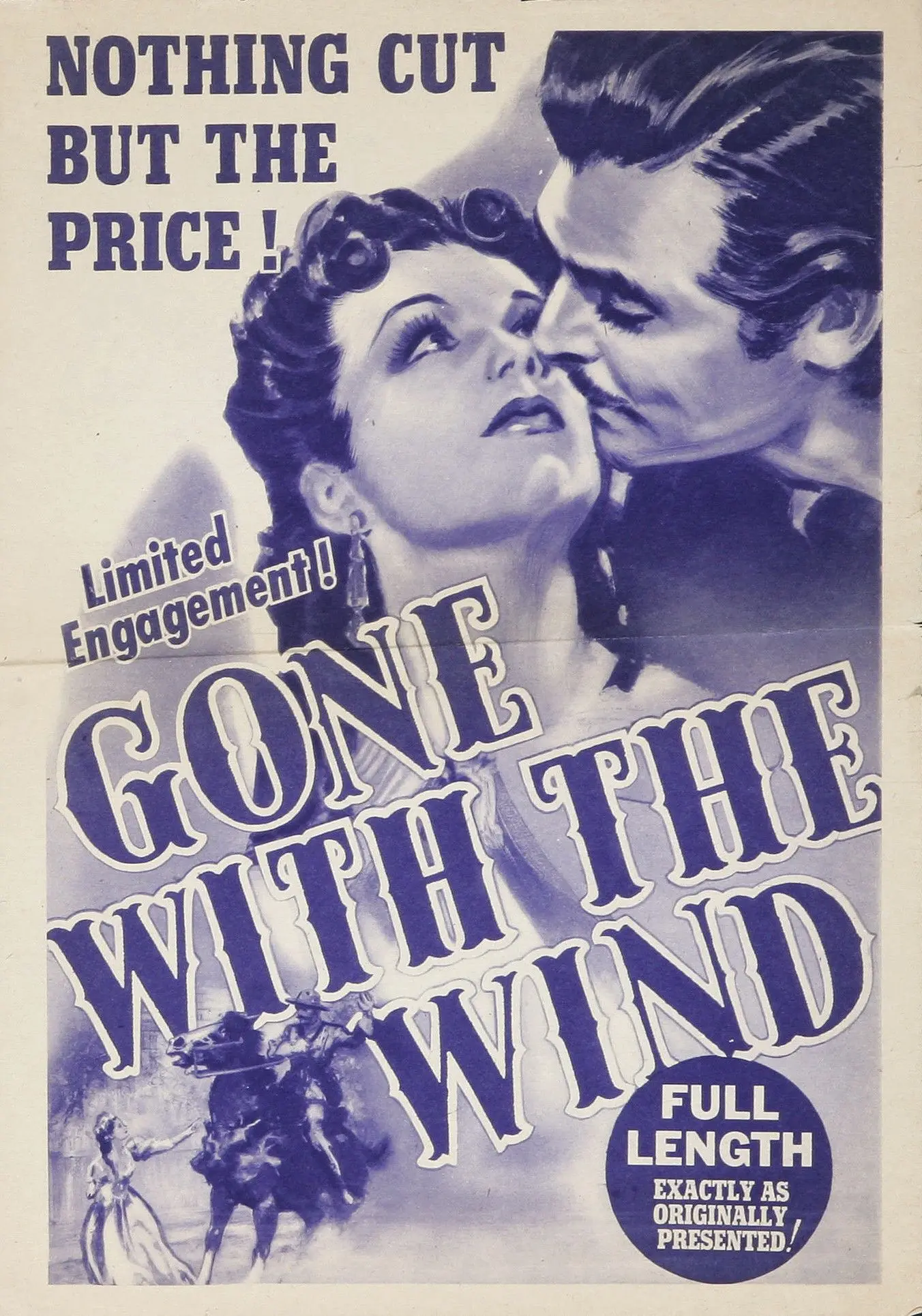 Film Gone with the Wind (1939) Poster Prints Muursticker Home Decor Bar Cafe Art Painting
