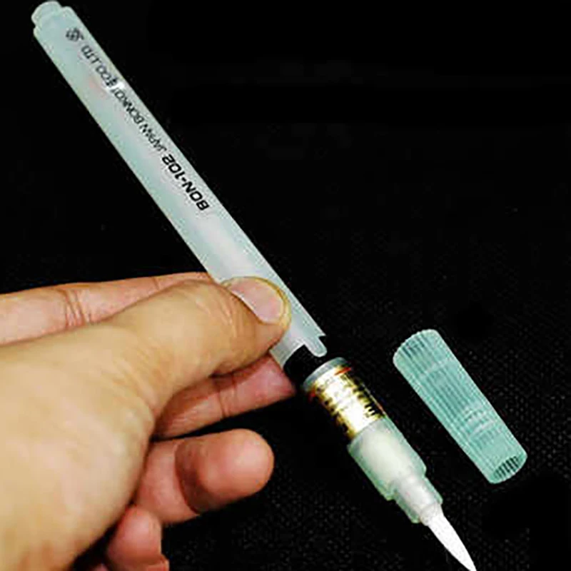 Hot Sale 1PCS 102 Flux Pen Soldering Rosin Solder Paste Tool Applicator Brush Head No Clean For Bga Soldering