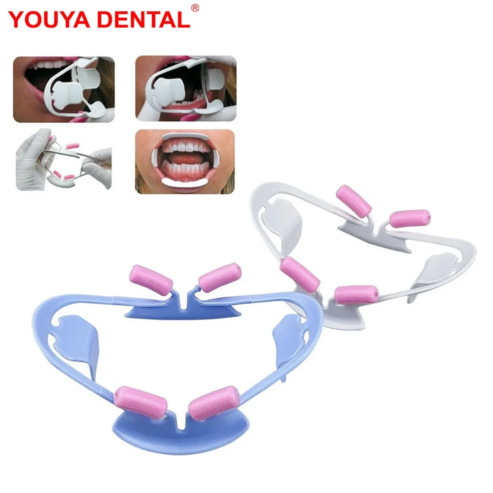 2pcs Dental Mouth Opener 3D High Quality Teeth Whitening Intraoral Cheek Lip Retractors Orthodontic Mouth Expander Dentist Tools