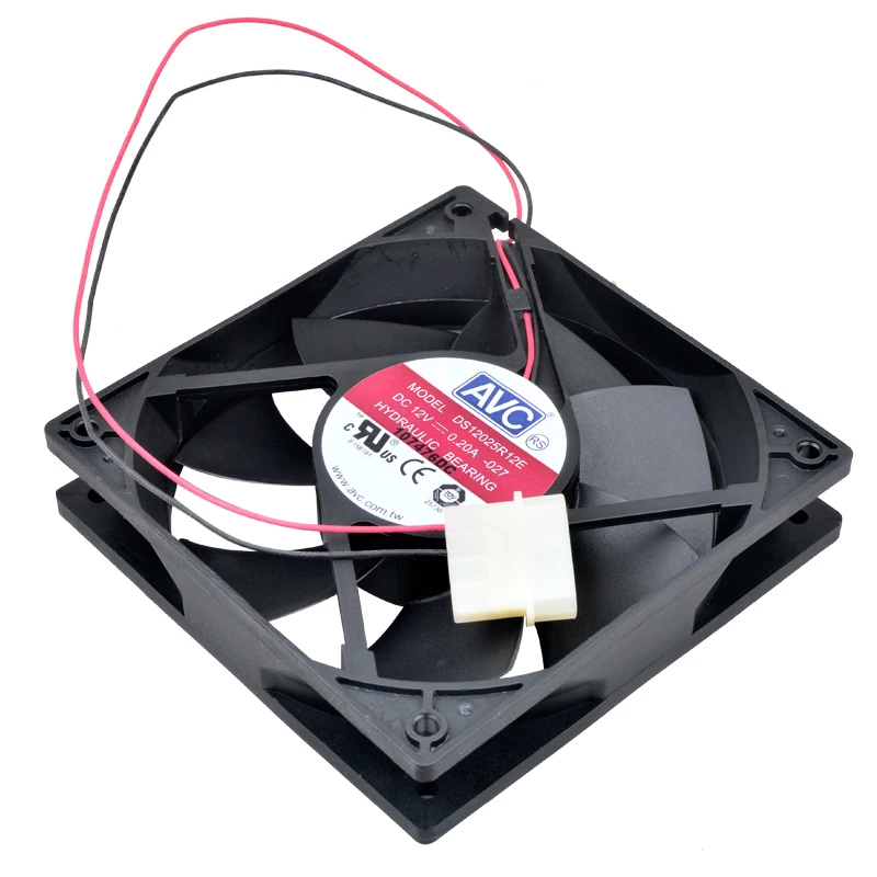 DS12025R12E 12cm 120mm fan 120x120x25mm DC12V 0.20A Cooling fan for power supply