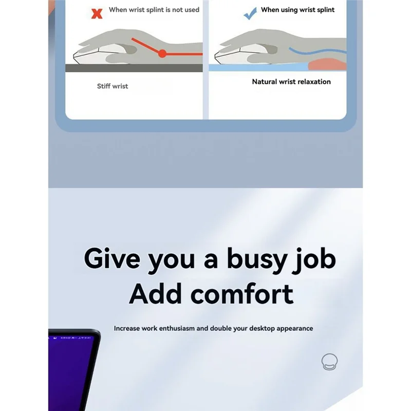 Conjuntos de mouse pad 3 em 1 com suporte para descanso de pulso de teclado, conjunto de teclado de espuma de memória mousepad com descanso de pulso