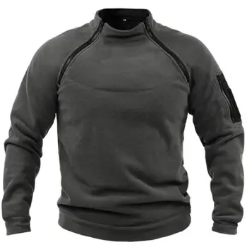Men's Winter SoftShell Pants Military Tracksuit Army Fleece Jackets Hiking Suit Camping Fishing Climbing Army Tactical Clothing 4