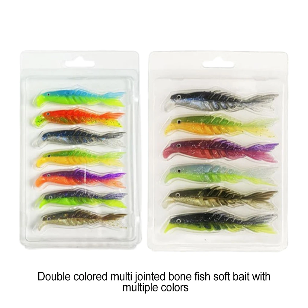 7piece Reinforced Structure Fish Artificial Lures For High Performance And Wide Application As Shown