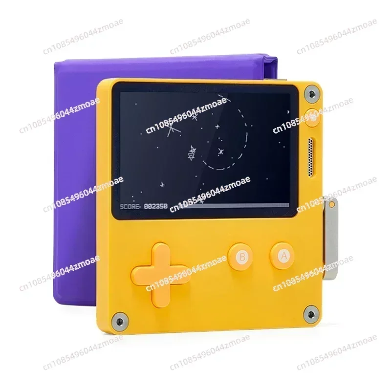 NEW 2.7-Inch Panic Playdate Retro Mini Hand-Cranked Creative New US Version Handheld Game Console With Games