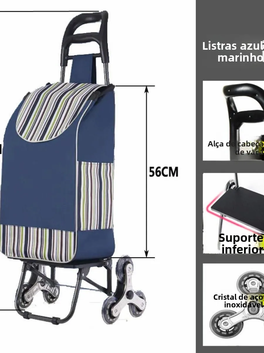 new-model-hand-pulled-shopping-cart-with-stool-three-wheel-stairs-climbing-elderly-shopping-vegetable-buying-hand-push-cart