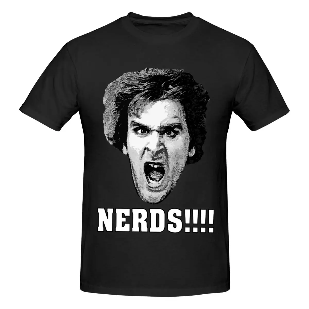 Men Revenge Of The Nerds Robert Carradine RIP Vintage T Shirt Vintage Cotton Men Tshirt