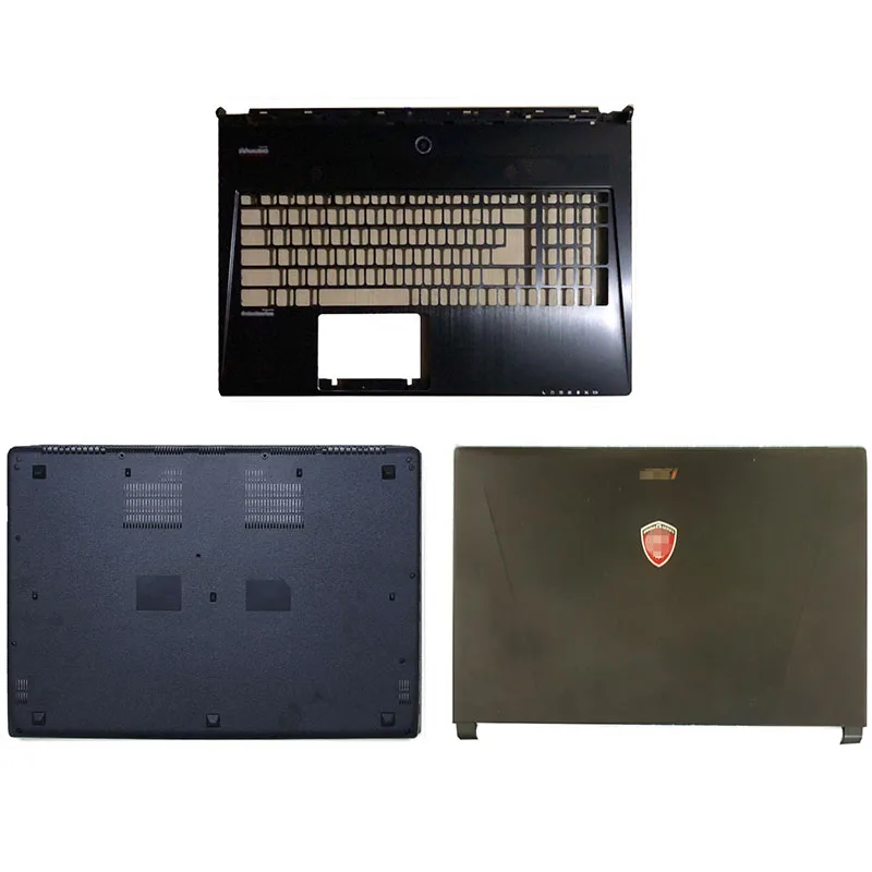 

NEW For MSI GS60 WS60 PX60 Series Laptop LCD Back Cover Palmrest Bottom Case A C D Cover Black