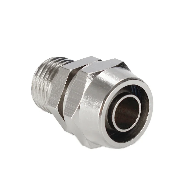 OD 4/6/8/10/12mm Hose Tube M5/1/8\'\'/ 1/4\'\' 3/8\'\' 1/2\'\' Male Thread Pneumatic Fast twist Fittings Quick Joint Coupler Connector