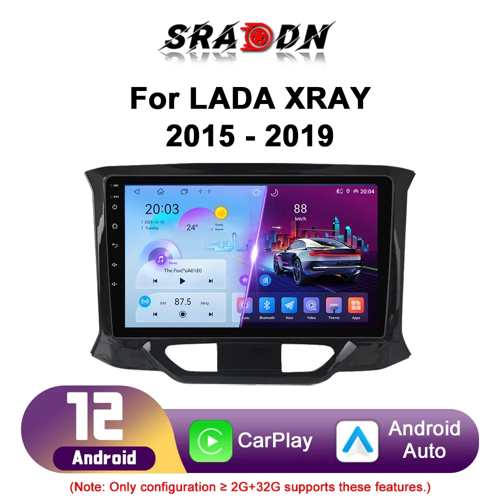 For LADA X Ray Xray 2015 - 2019 Android Car Radio Automotive Multimedia Player Navigation GPS Carplay Touch Screen Auto Stereo