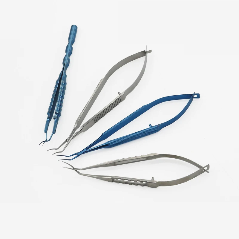 

Ophthalmic Micro-instruments Minimally Invasive Titanium Alloy Huff Capsulorhexis Forceps 11cm Capsulorhexis Forceps Arc Angle