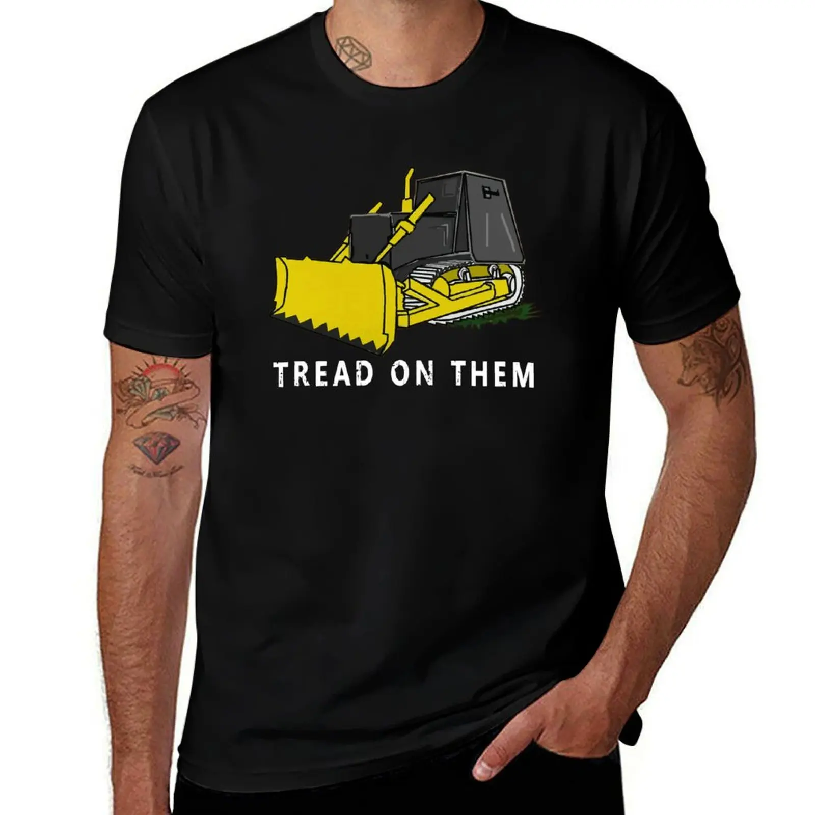 Killdozer Tread On Them T-Shirt t shirt man cotton T-Shirt