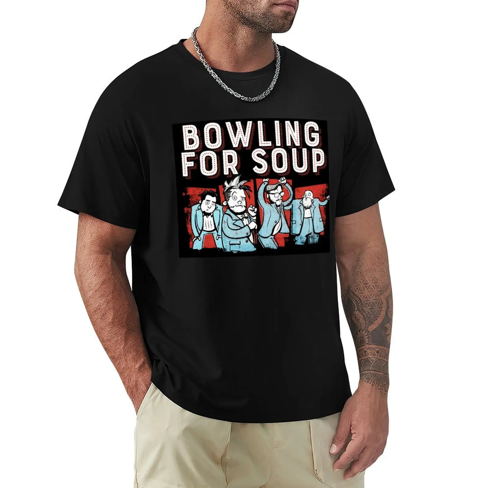 bowling dance tour 2022 masjan T-Shirt t shirts for man cotton T-Shirt