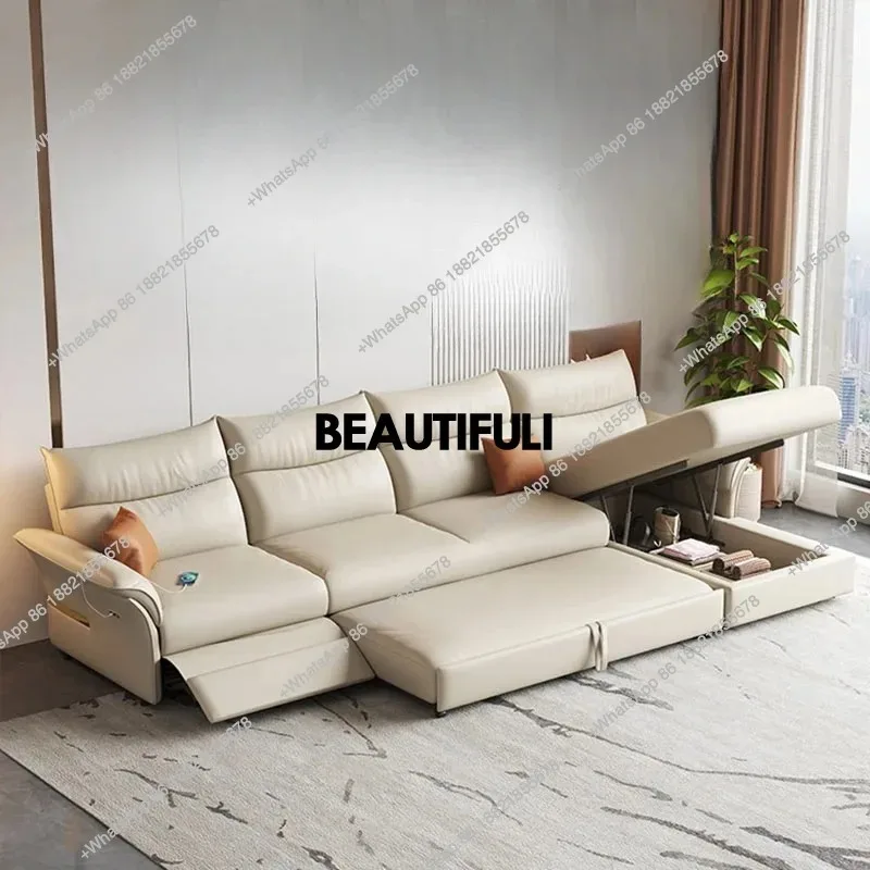 

E182 Electric Beige Living Room Sofa Armrest Design Modern Luxury Living Room Sofas Recliner Sleeper Divano Adhd Home Furniture