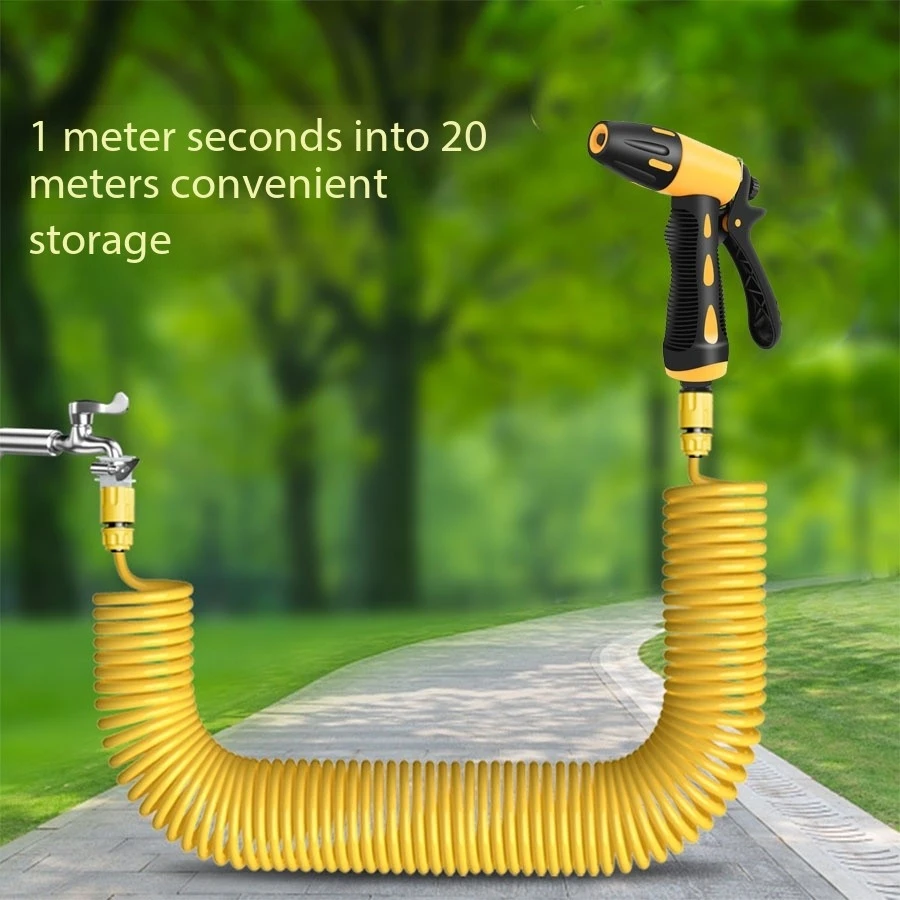 High pressure car wash water gun car wash garden balcony expansion hose brush car wash