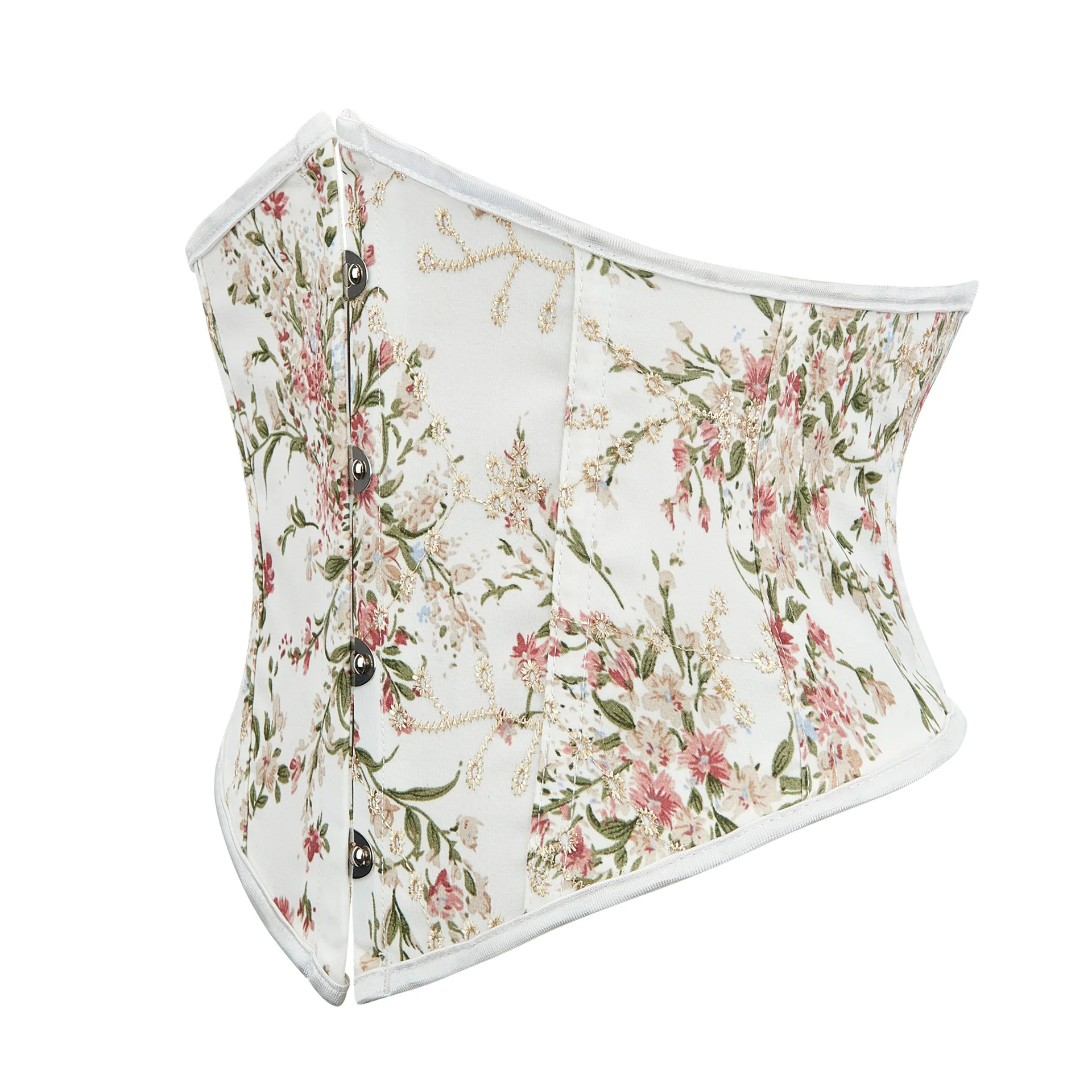 جديد البيج زهرة ونباتات نمط قصير الخصر ختم حزام الجسم AliExpress تيموا عبر الحدود 2025 نموذج جديد #5