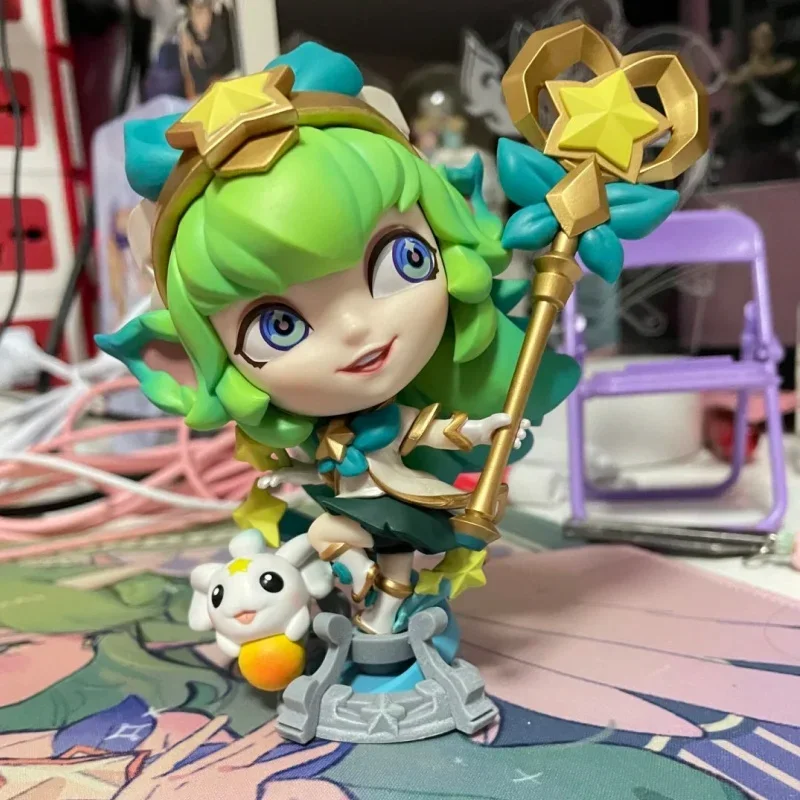 In Stock Genuine League Of Legends Official Genuine Star Guardian Lulu  Collection Model Anime Peripherals Gifts Toys