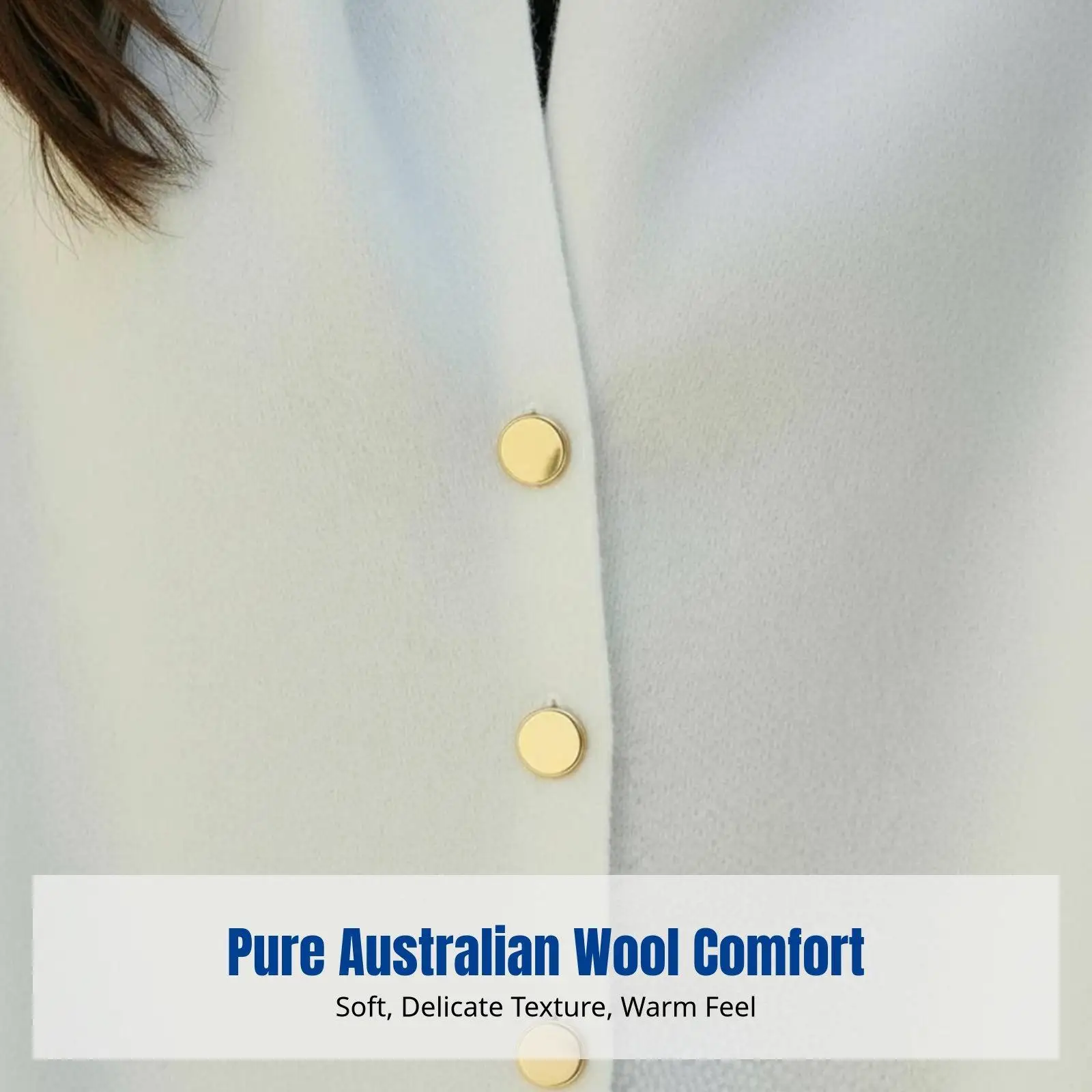 Soft Australian Wool Shawl Cape for Women Warm Winter Layer Oversized Full Coverage Elegant Button Outerwear