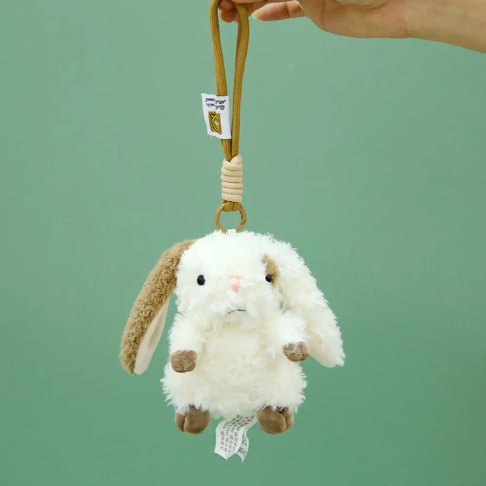 

PP Cotton Long Ears Rabbit Stuffed Toy Fluffy Interactive Rabbit Plush Toy Collection Ins Sitting Bunny Plush Doll Home Decor