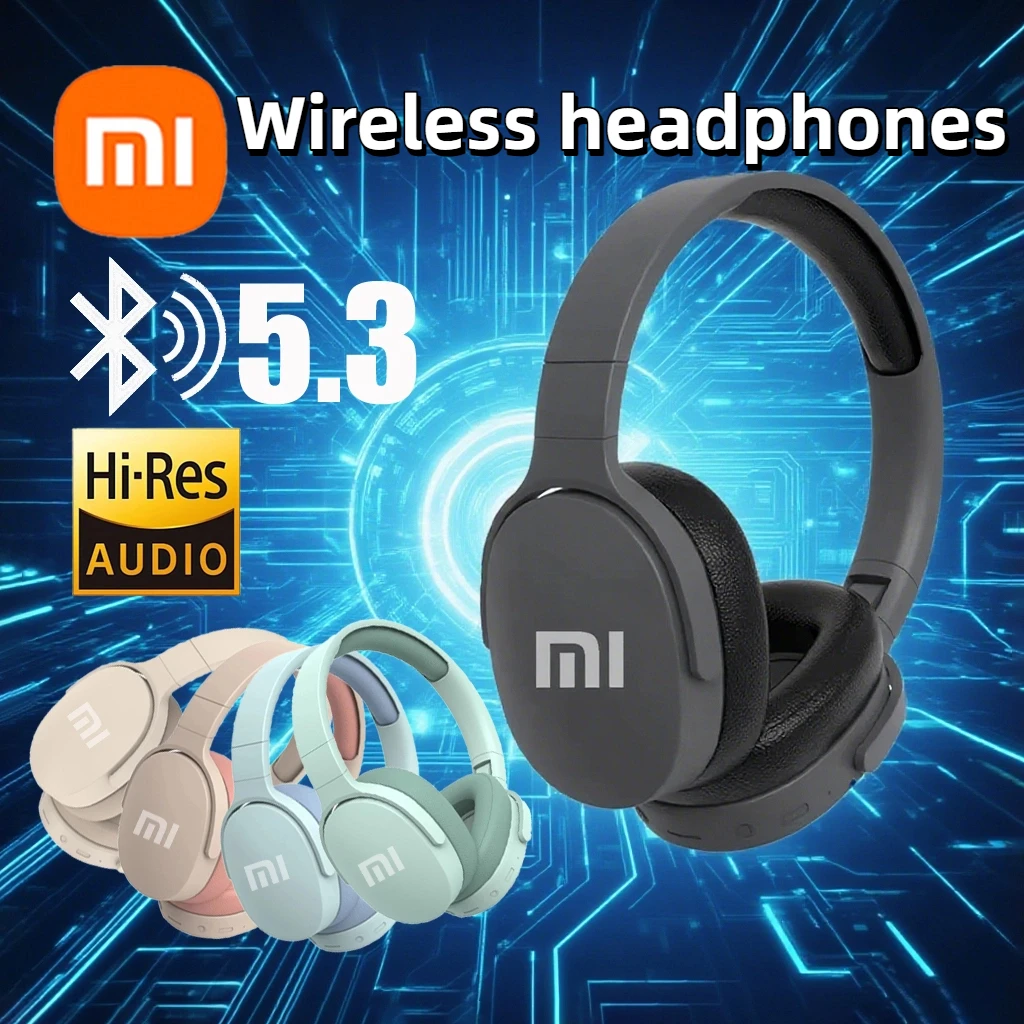 Xiaomi-auriculares inalámbricos con Bluetooth 5,3, cascos portátiles de alta fidelidad, estéreo, para juegos, con micrófono, para Samsung, Iphone y Huawei
