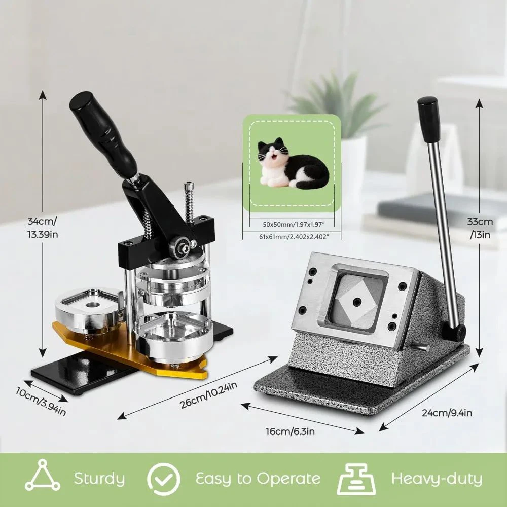 

CX-55 Industrial Metal Diy Photo Refrigerator Magnet Maker Kit with Powerful Motor and Customizable Metal Parts