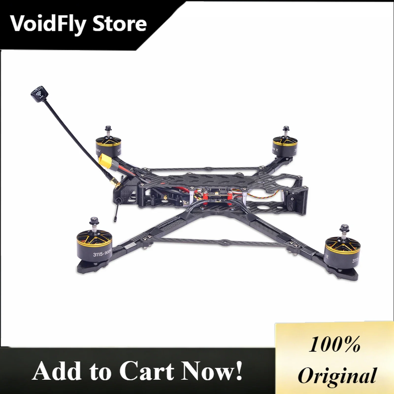 VoidFly Professional 10 Inch FPV Kit Aerial Photography Low Price Multiple Sizes Long Range Racing Carbon Fiber Frame
