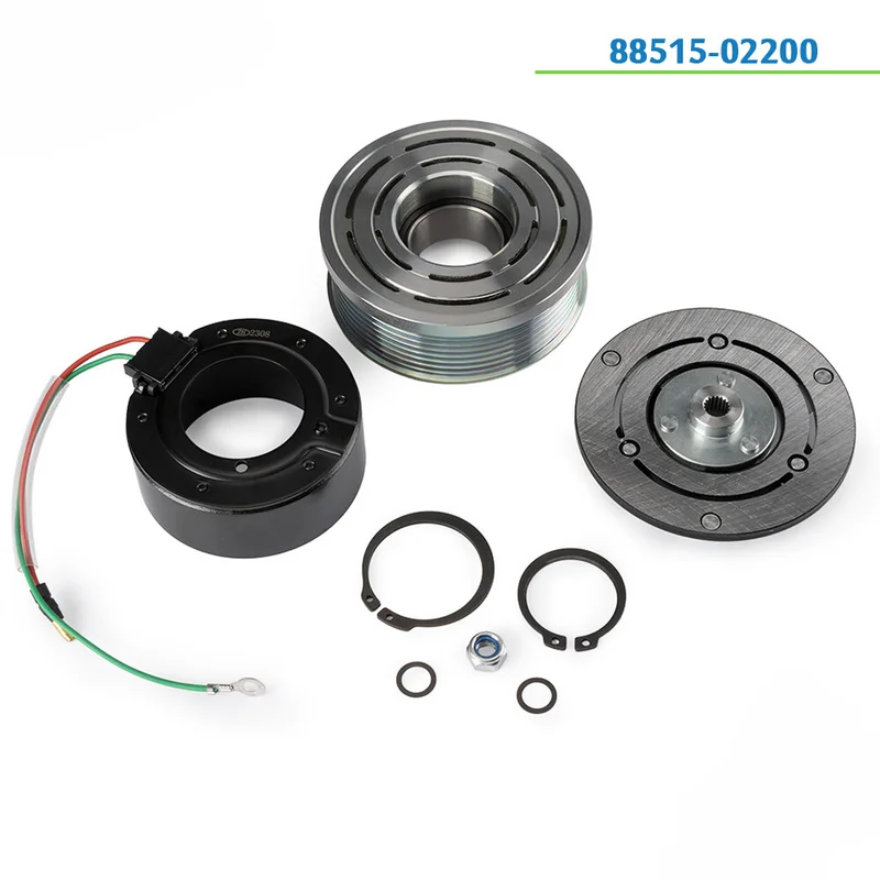 Q+ For Honda CR-V 2.4L A/C Compressor Clutch Bearing Coil Plate Pulley 88515-02200