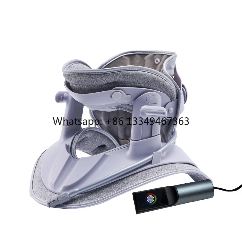 Adjustable Comfortable Neck Support Tension Reliever Cervical Traction Collar Ergonomic Design for Neck Pain Relief