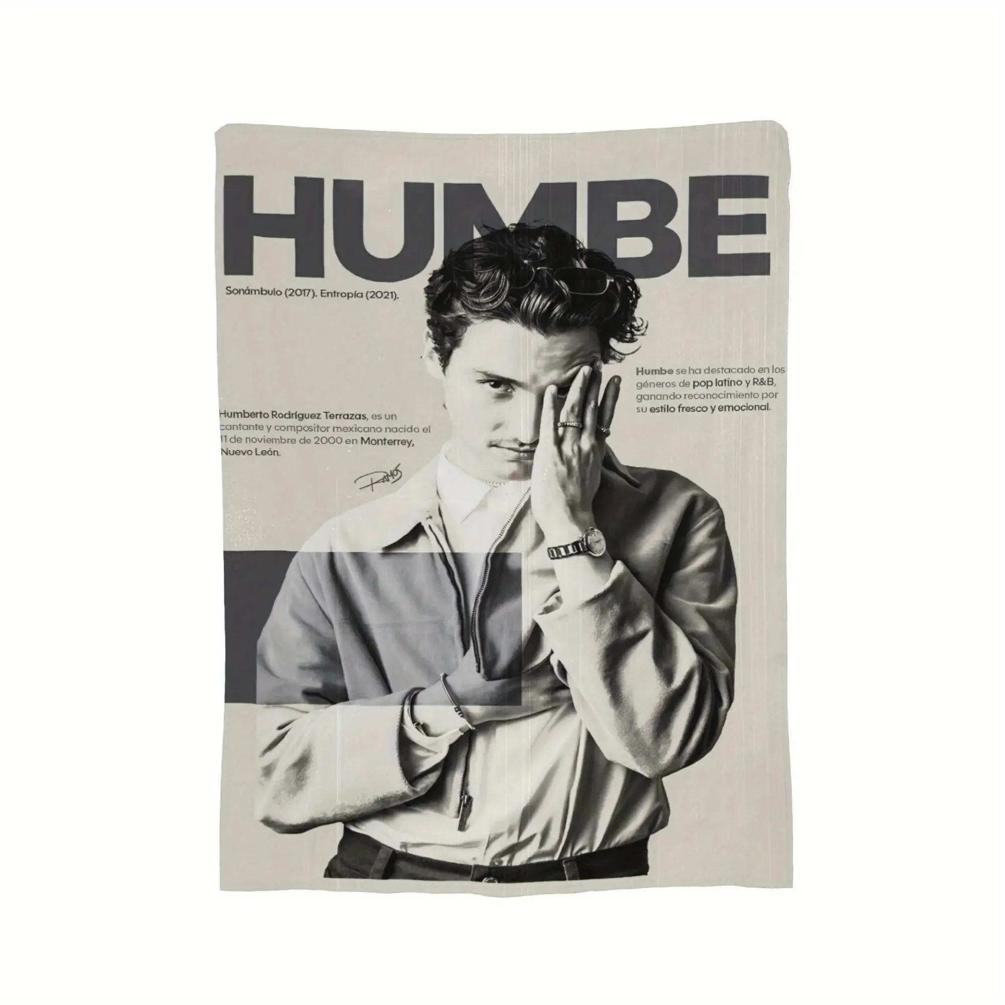 Customize Humbe Ultra Soft Flannel Blanket- All-Season Digital Printed Bed Blanket, Dual-Use for Sofa, Travel, and Camping, Mach