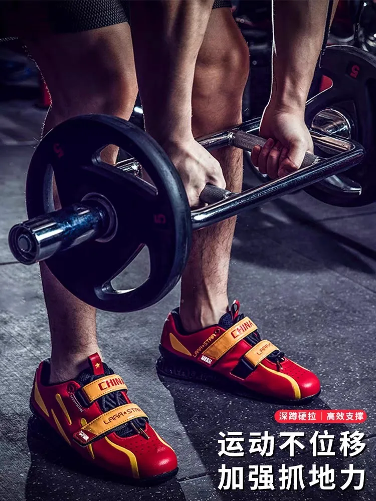 New 2025 Bestselling Professional Unisex Universal Lightweight Weightlifting Shoes Yoga Fitness Shoes Walking Shoes