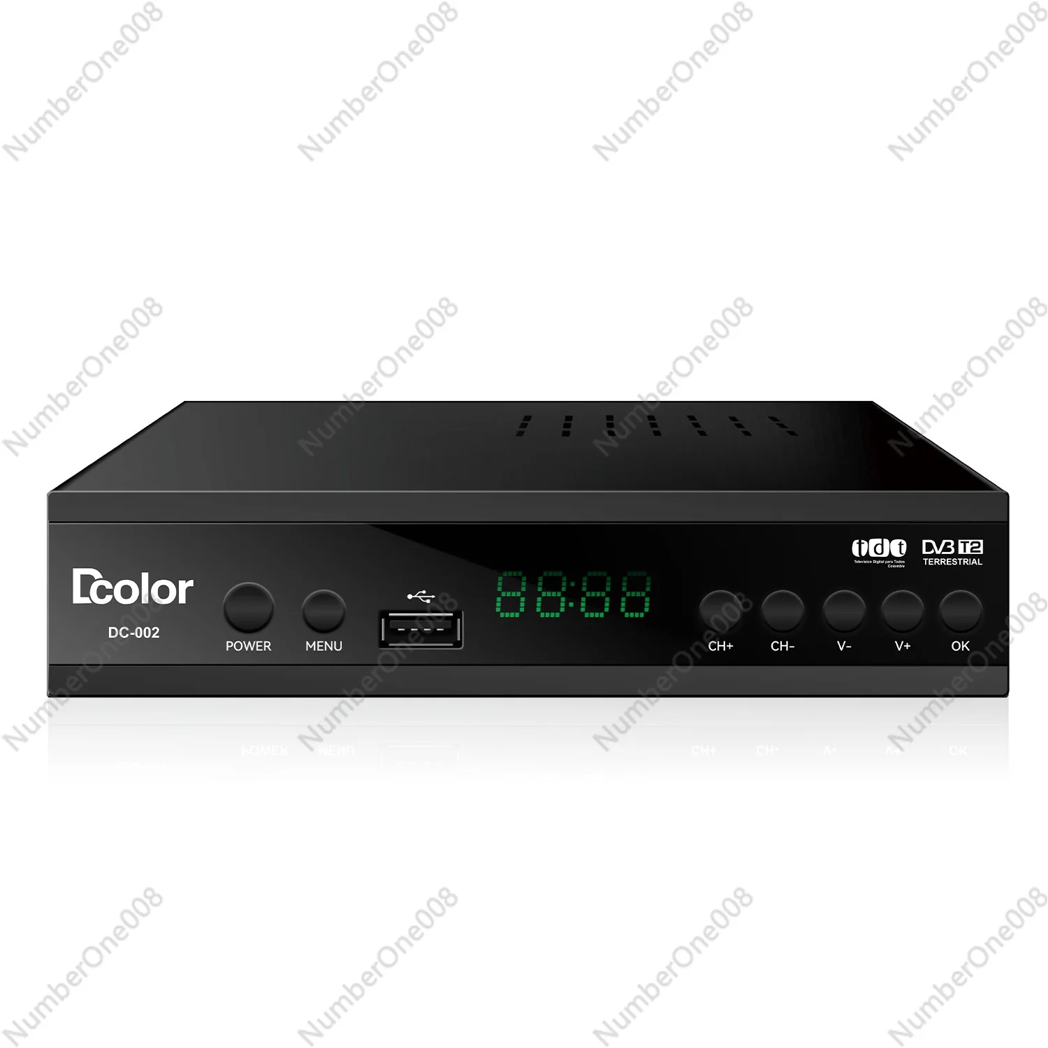 2024  Juno Colombia Tdt Panama Tdt TV Box HD DVBT2 TV Set-top Box