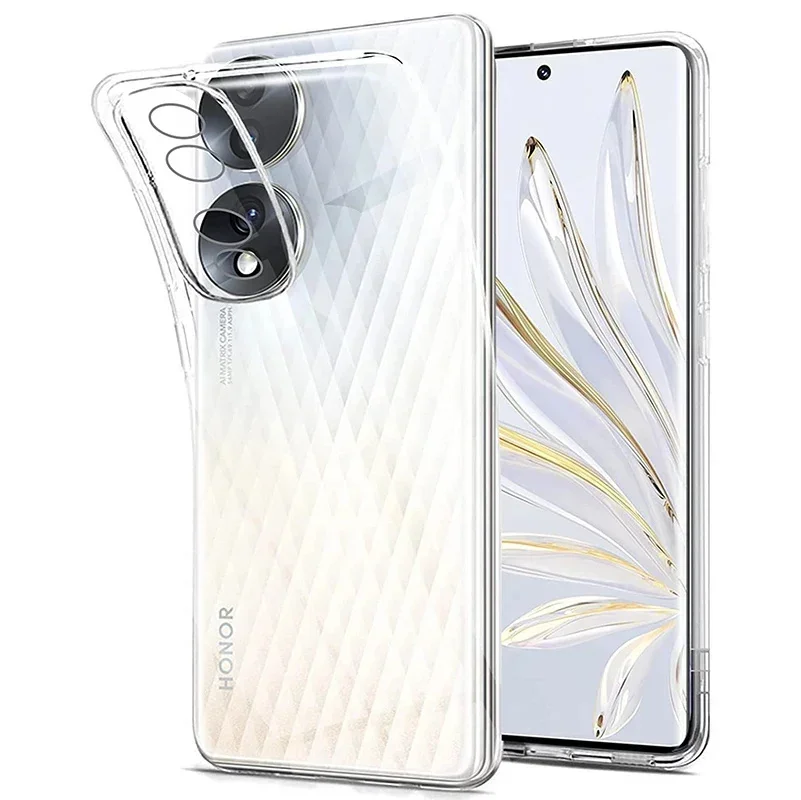 Ultra Thin Transparent Silicone Soft TPU Case For Huawei Honor 70 90 Lite 60 SE X9A X8A X8 X7A X6 Clear Bumper For Honor 90 Pro