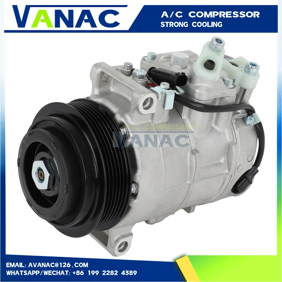 

AC Compressor for Mercedes A207 E350 C300 GLK350 E200 A0022303811 A0032304811 0022303111 A0022304411 A0012305011 A0022303111