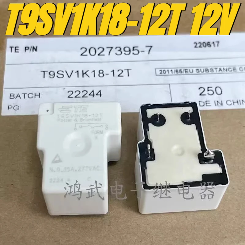 

（Brand New Original）1pcs/lot 100% original genuine relay:T9SV1K18-12T 12V 35A 4pins