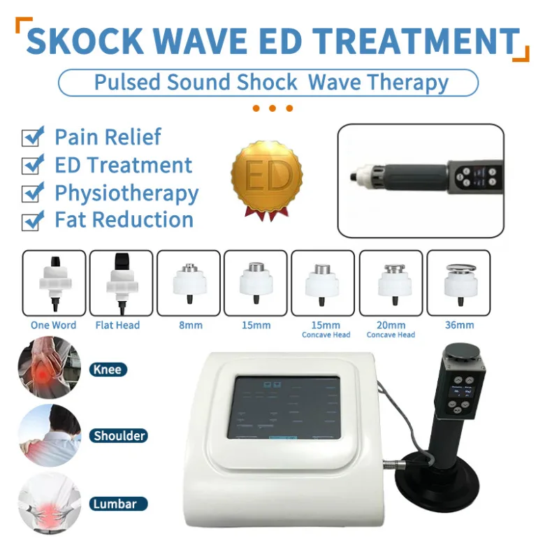 

Экстракорпоральная ударно-волновая терапия Shockwave Beauty Device Ed лечение боли Eswt массаж тела для домашнего использования