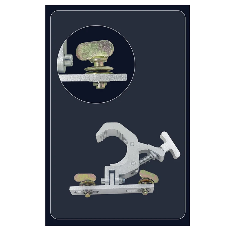 A99E-20X Aluminium vouwklemhaken Podiumlicht Vouwophanghaak Laden 150 kg 42-61 mm Trussbuis 230 W 7R / 200 W 5R Licht