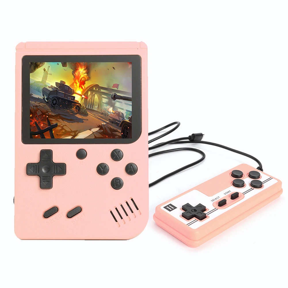 Nostalgische gameconsole 3,5 inch TFT-scherm Ingebouwde 500 games draagbare gameconsole 1020 mAh Ondersteuning TV voor kinderen en volwassenen