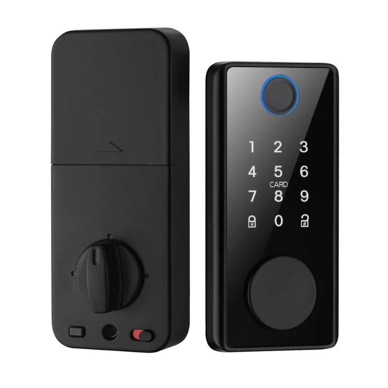 

10pca/set Smart Door Lock TTlock Deadbolt Digital Lock App Fingerprint Password IC Card NFC Keyless Entry Keypad Electronic Lock