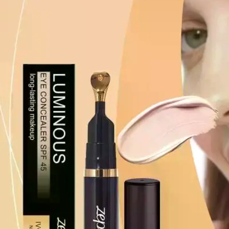 Ivory White Eye Concealer Lightweight, Luminous, Evens Skin Tone, Moisturizing, Matte, Sheer, Long-Lasting, And Hydrating.